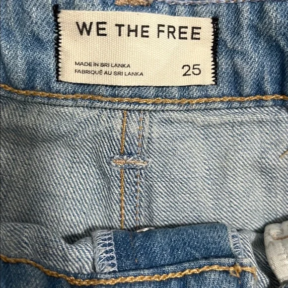 NWT FREE PEOPLE CERINE RELAXED BOOTCUT DENIM SIZE 25 - Picture 13 of 16